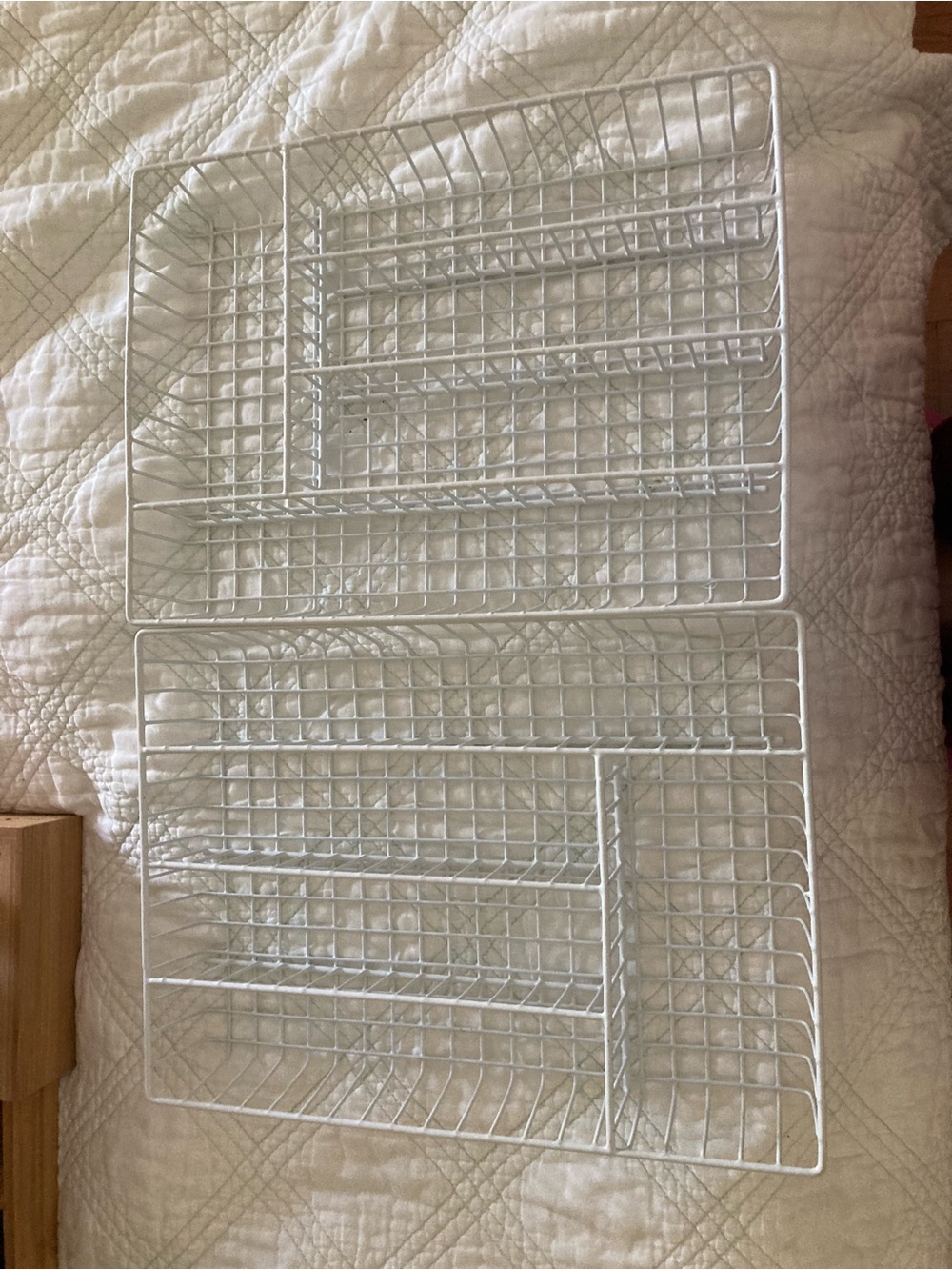 Wire Silverware Holders (2)